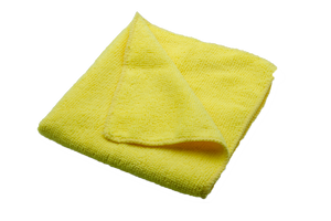 Microfiber Cloth, 25 pcs/pack, 16 x 16, #YELLOW