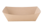 Paper Food Tray, Plain,  #100,  1000pcs