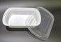 Microwavable Container Rectangular, 150sets, #Koality 28 oz, #RK28, #White (Heavy Duty)