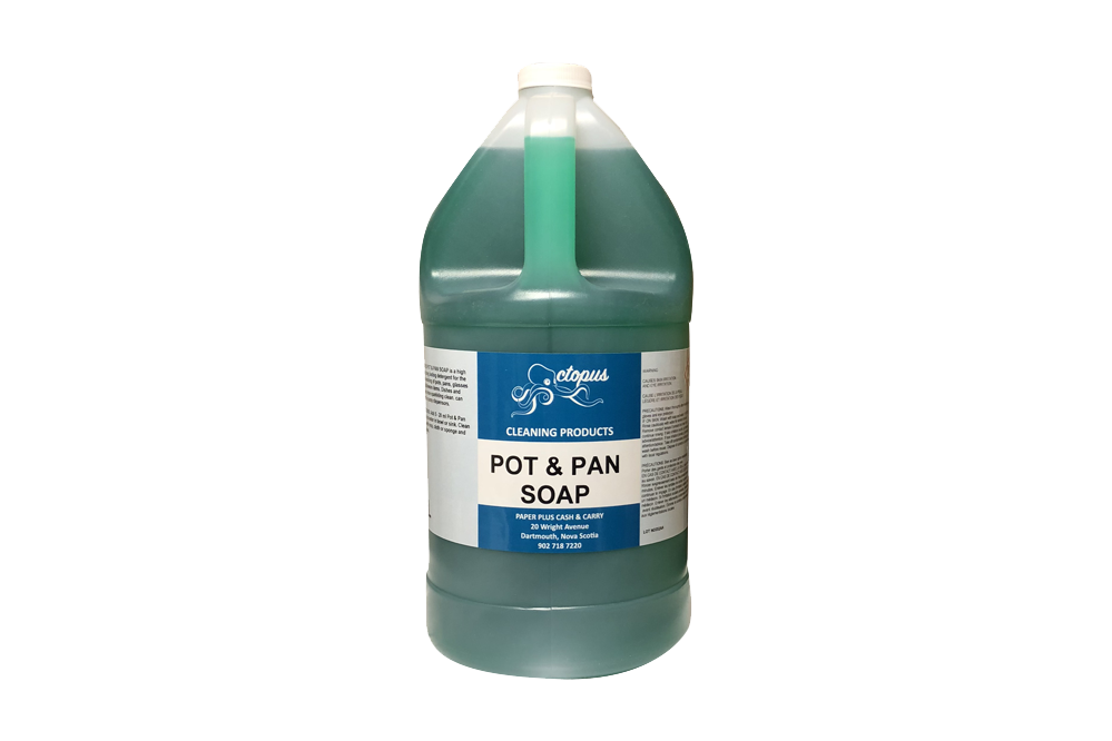Pot & Pan - Dish Soap,  #Green,  4 Liter