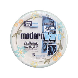 Paper Plate Round printed 7'',  480pcs  #3668042