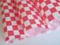 Wax Paper, #Red Checker Greaseproof, 12x12, #1000/case, #172045, #415145