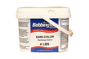 Sanitizer powder For Sink AND Hand Wash Dishes,  #SANI-CHLOR,  4 LBs