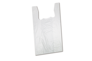 Shopping Bags  Low Density White,   17''x20'', #15 lb,  1000pcs  # S3W