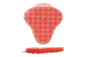 Urinal Screen, 60 Days, 2 pcs, Anti-Splash, #Red-Melon