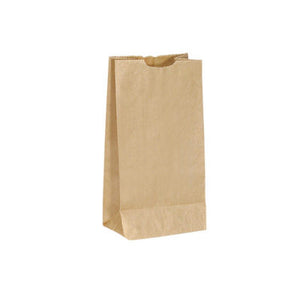 Paper Bags, Brown, 500pcs, #Heavy, #12x7x17,  #DD50,  #76 LB