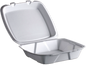 Foam Container, 1-Compartment,  9x9x3,  200 pcs,  #FST6