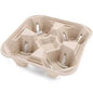 Cruiser Mover Pulp, 4 Cup Holder, Tray #Sleeve, #50 pcs, #CH-4,  **Open Box**