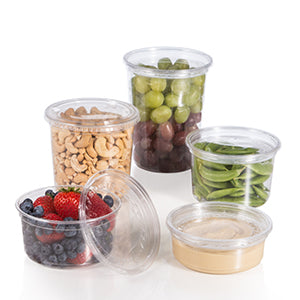 Deli Containers,  CLEAR , 32 oz , 500 pcs, HOFMAN , #HT32