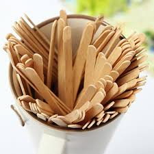 Stir Sticks, 7'',   Wood,  1000 pcs,  #STS42-MC   ***Open Box***