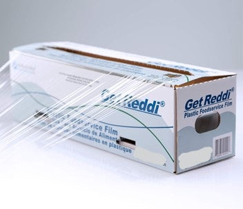 Food Wrap Film Plastic, #Slider Cutter Box, 17'' x 2500'