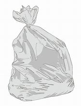 Clear Garbage Bags  500 pcs  #Regular #20''x22''
