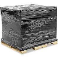 Pallet Wrap,  #BLACK, 14'' x 1500',  75GA,  1 roll