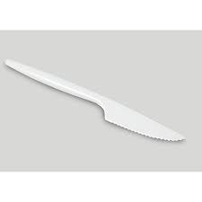 Plastic Knife , 1000pcs,.  #White, #Regular, #UnWrapped, #2208010