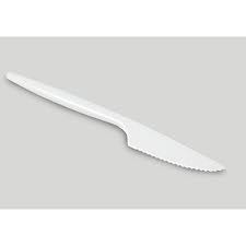 Plastic Knives , 1000pcs,.  #White, #Regular, #UnWrapped, #2208010