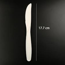 Biodegradable Knives, 1000pcs, #White, #Heavy Size, #2206010