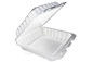 Pebble Container, 9x9x3, 1-compartment, 150 pcs,  #Snap Lock   #RP-901. #PP993S