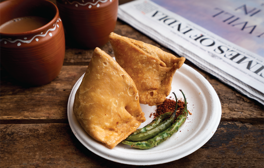 Sugarcane Round Plate, 6", 1000 pcs, #EM-600P