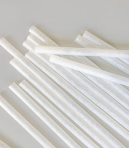 Milkshake Plastic Straws UNWrapped 10'',   150 pcs