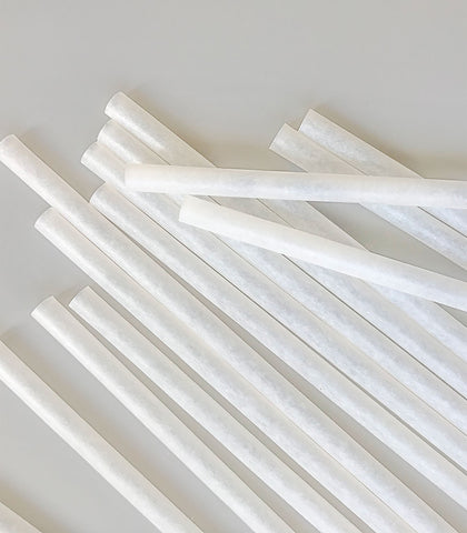 Milkshake Plastic Straws UNWrapped 10'',   150 pcs